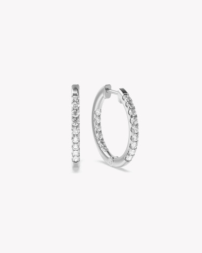 Diamant Creolen