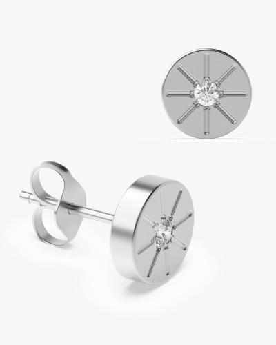 Herren Ohre Diamant Ohrringe