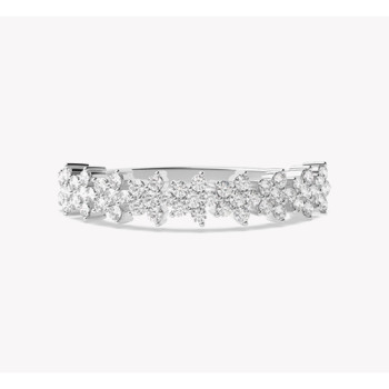 Weißgold Memoire Ringe