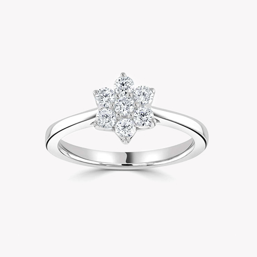 Diamant Cluster Ringe