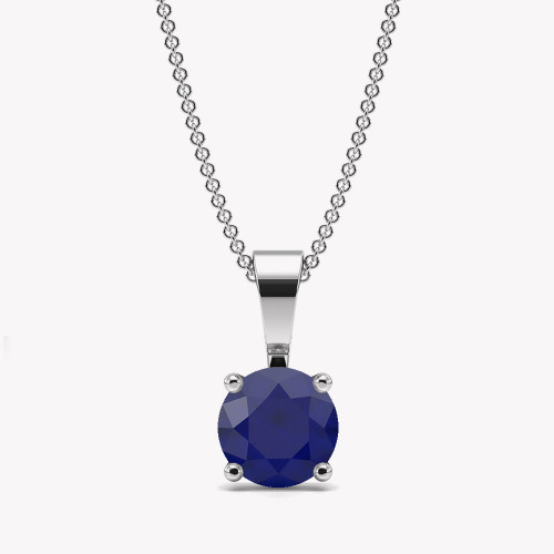 Blauer Saphir Anhänger