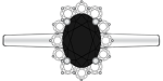 Alt Schwarzer Diamant Ringe