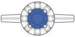 Alt Blauer Saphir Ringe