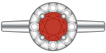 Alt Rubin Ringe