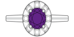 Alt Tansanit Ringe